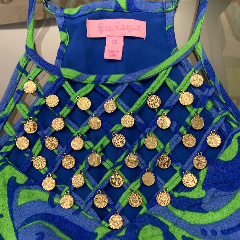 Lilly Pulitzer Reecy Embellished Shift Dress - Picture 4 of 14